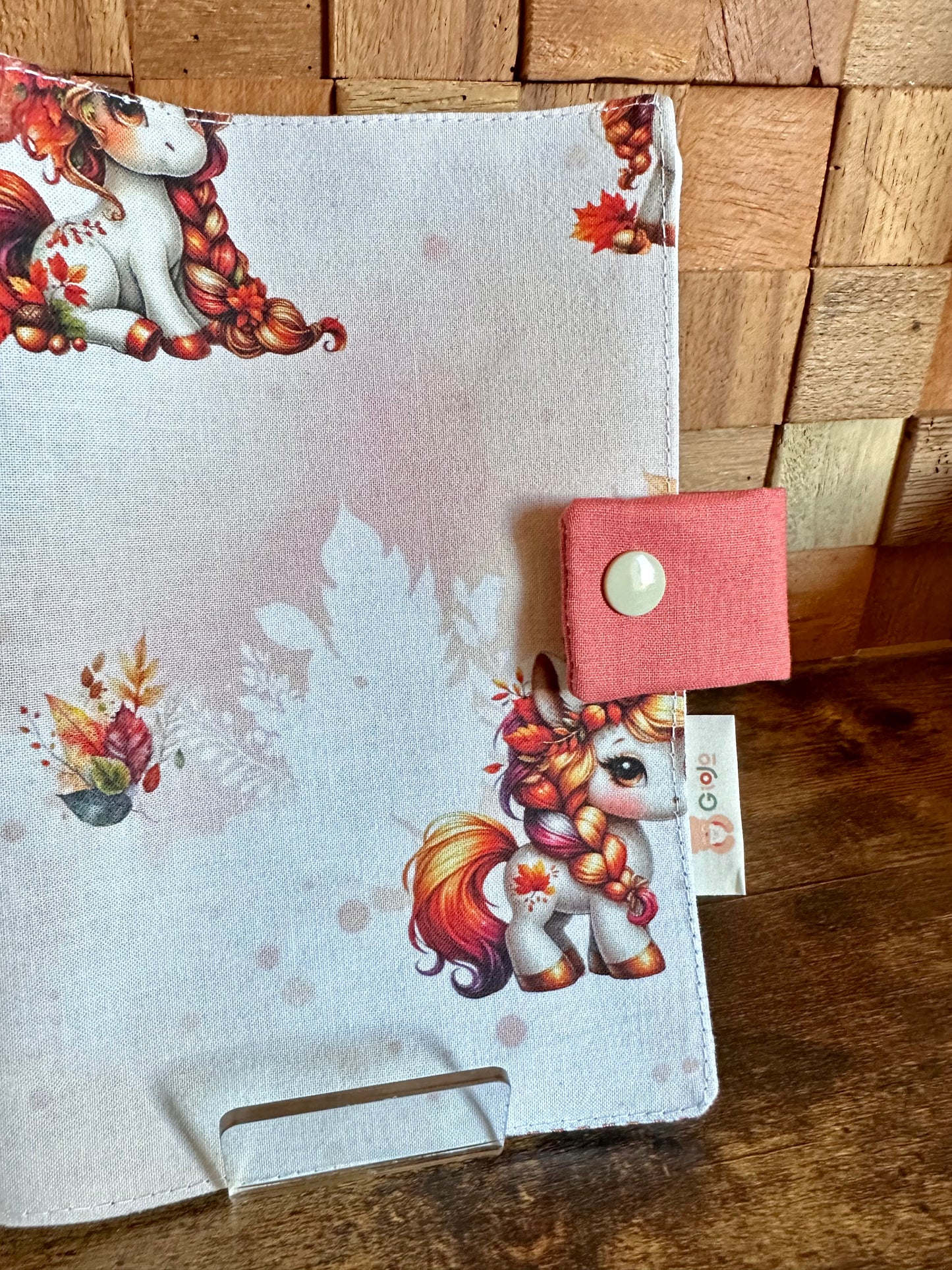 Cahier de coloriage Licorne Rouge