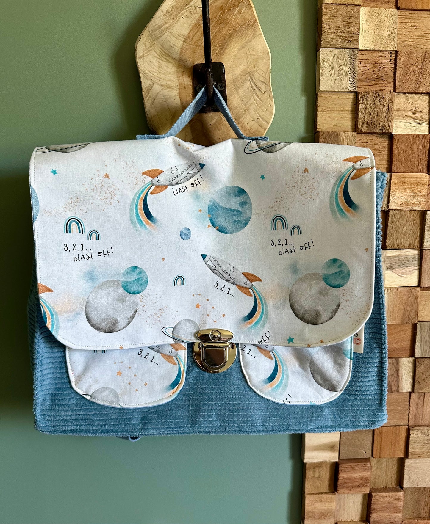 My little universe schoolbag