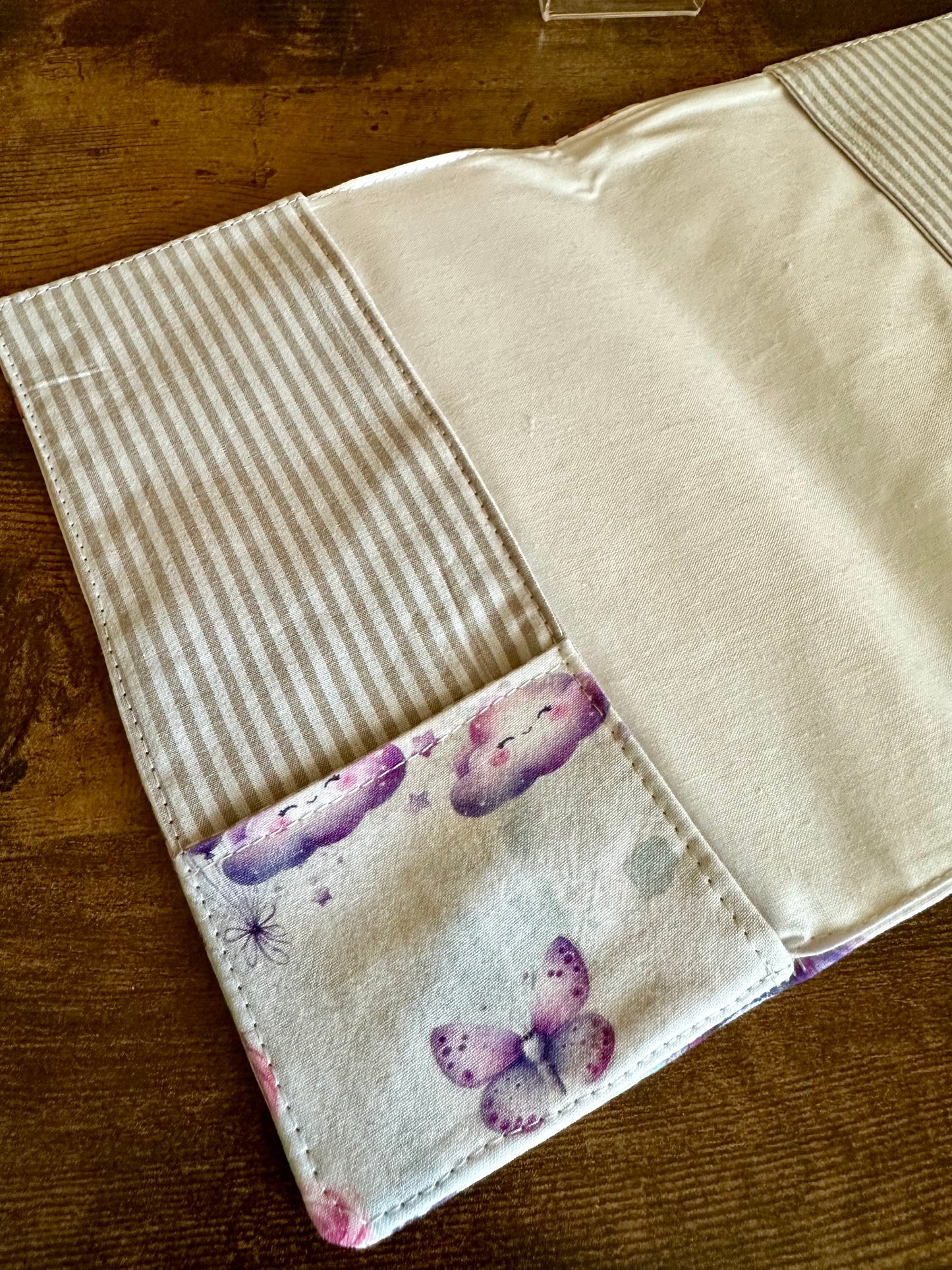 Protège carnet de santé Licorne Mauve