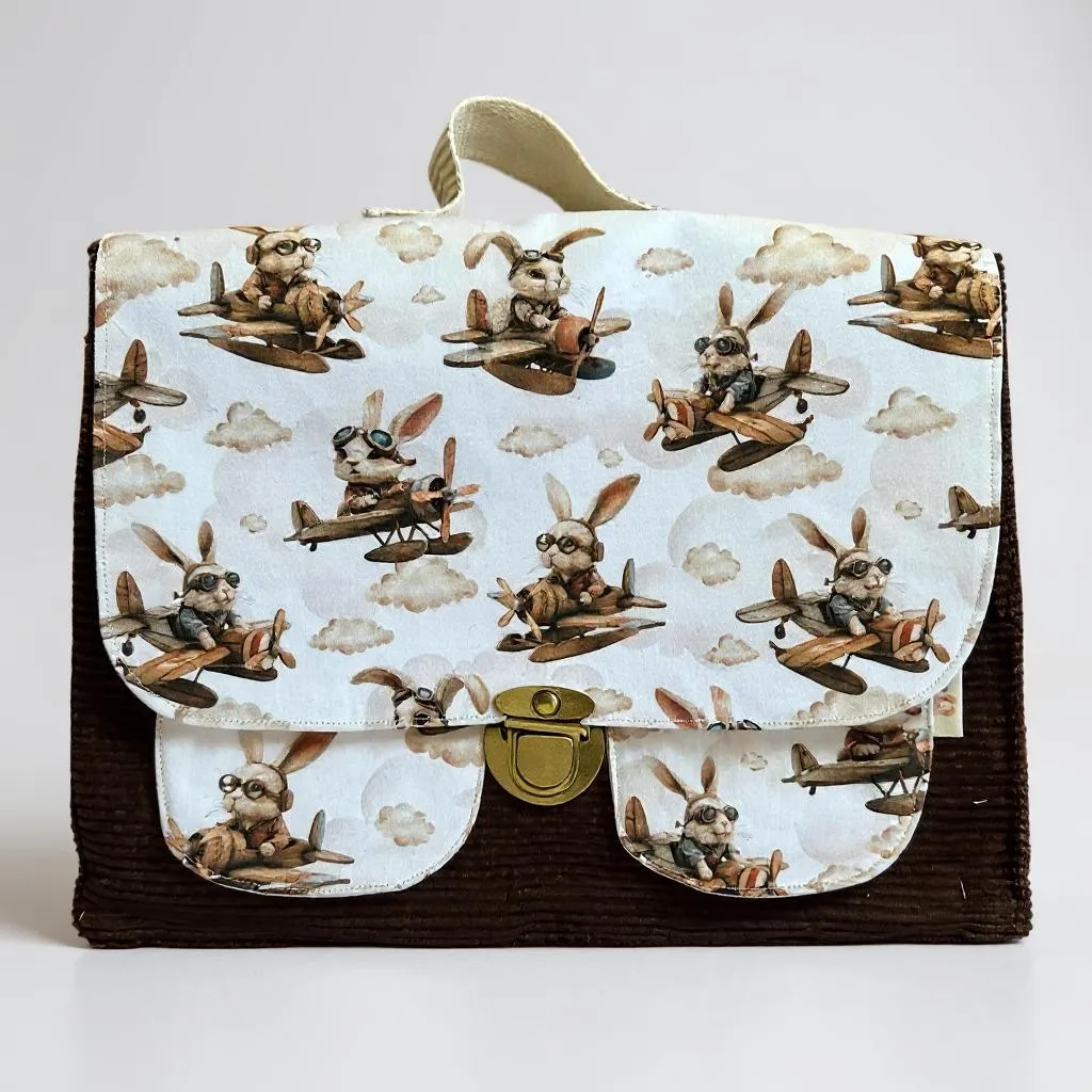 Aviator schoolbag