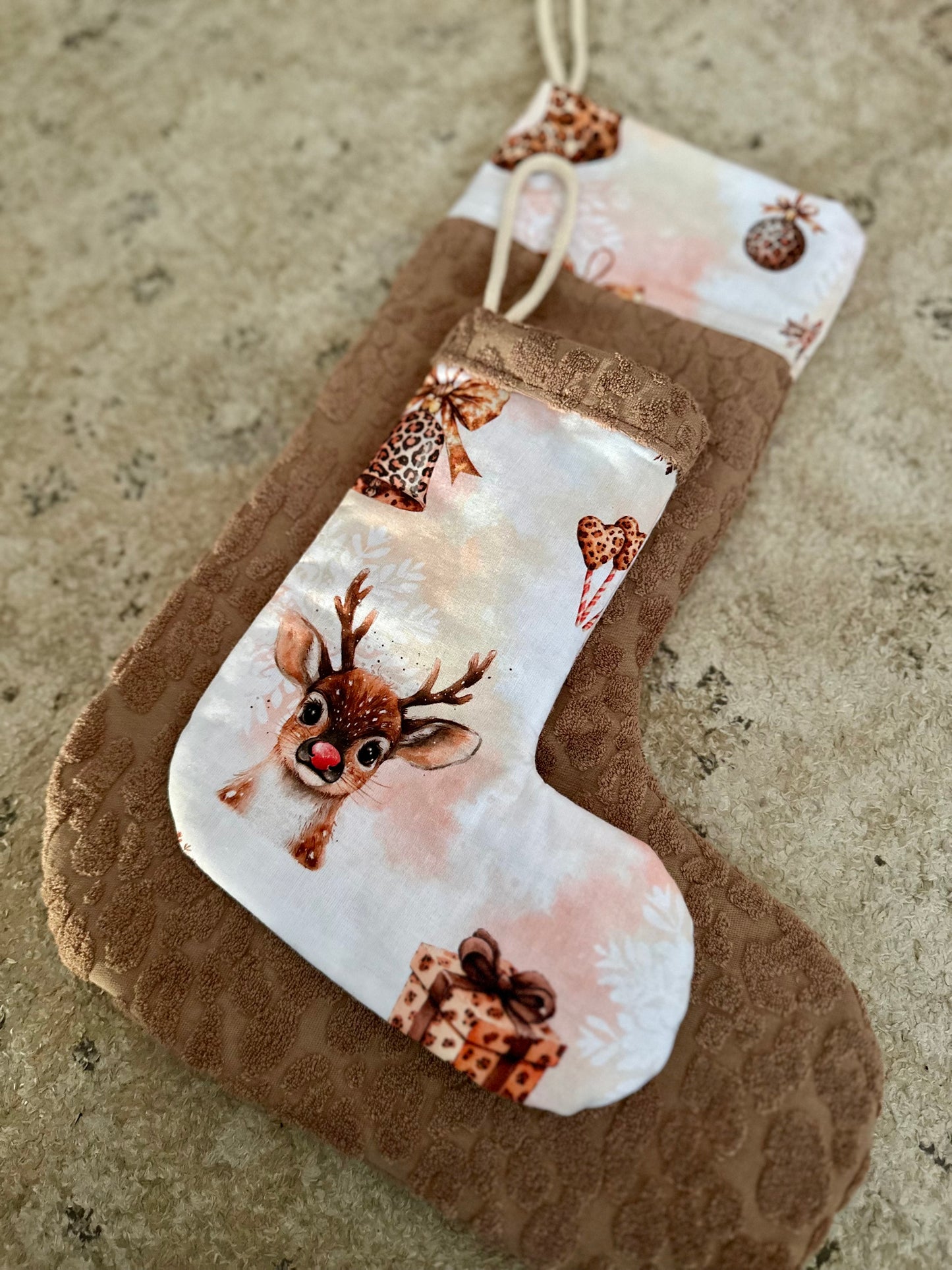 Chaussettes de Noël – Collection Magie d’Hiver | Enfant & Adulte | Cerf ou Train