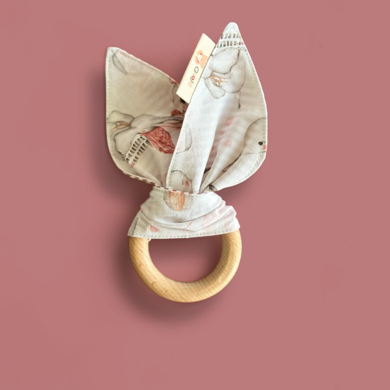 Anneaux de dentition Plume
