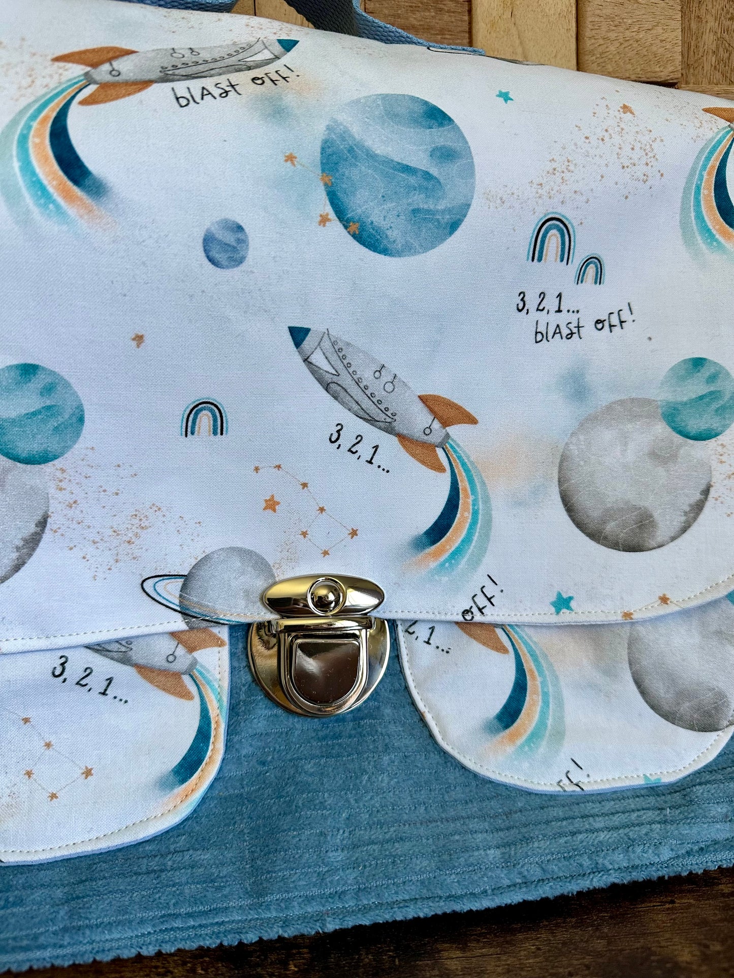 My little universe schoolbag