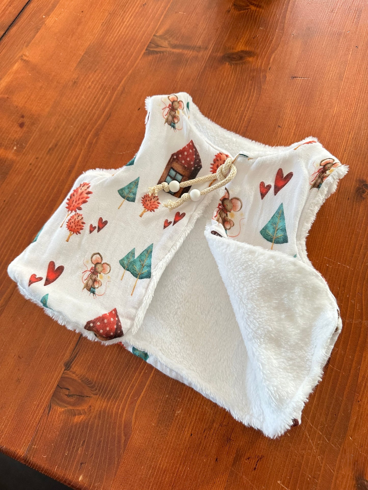 Gilet réversible Souris