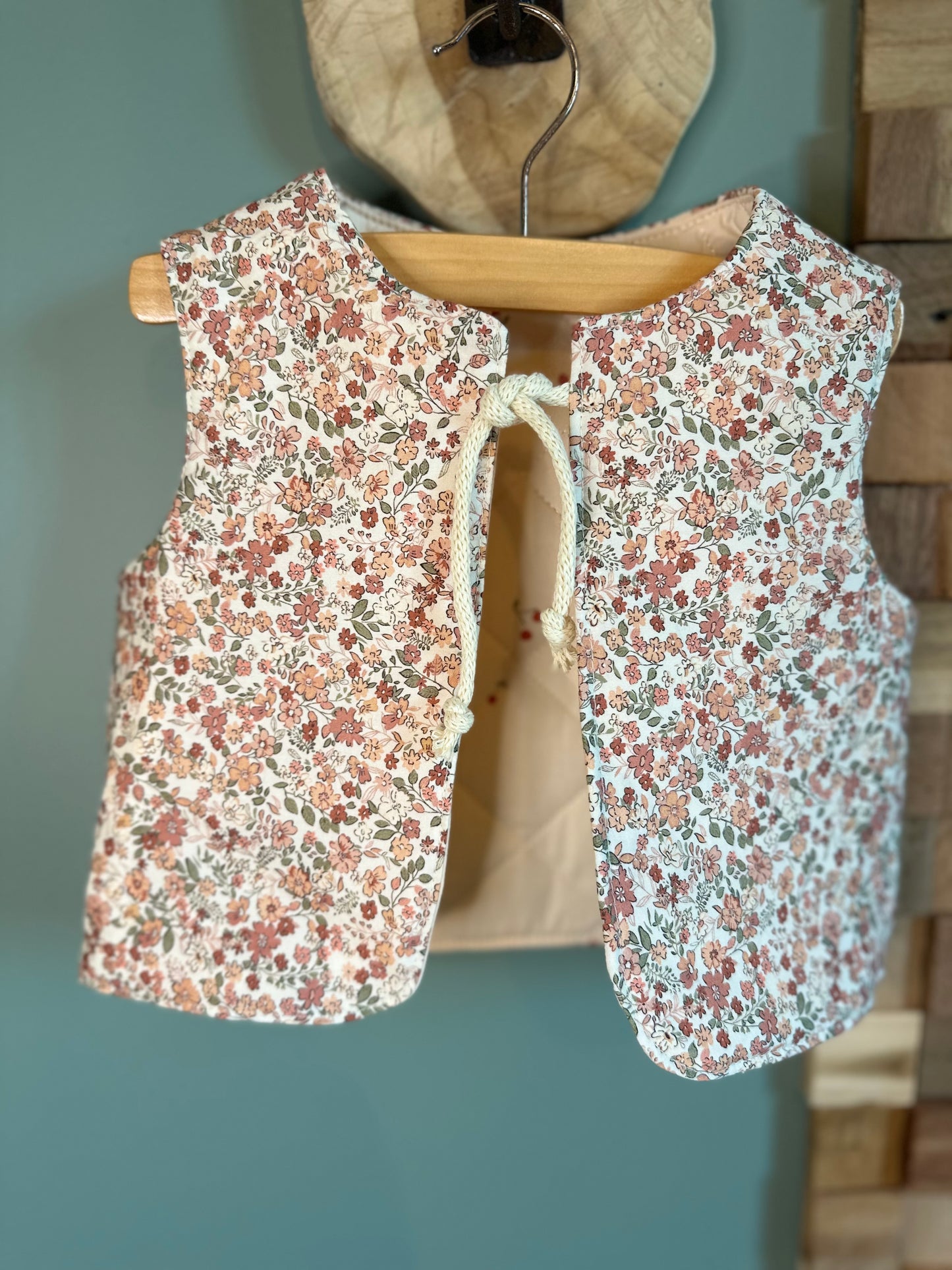 Gilet réversible Cerise