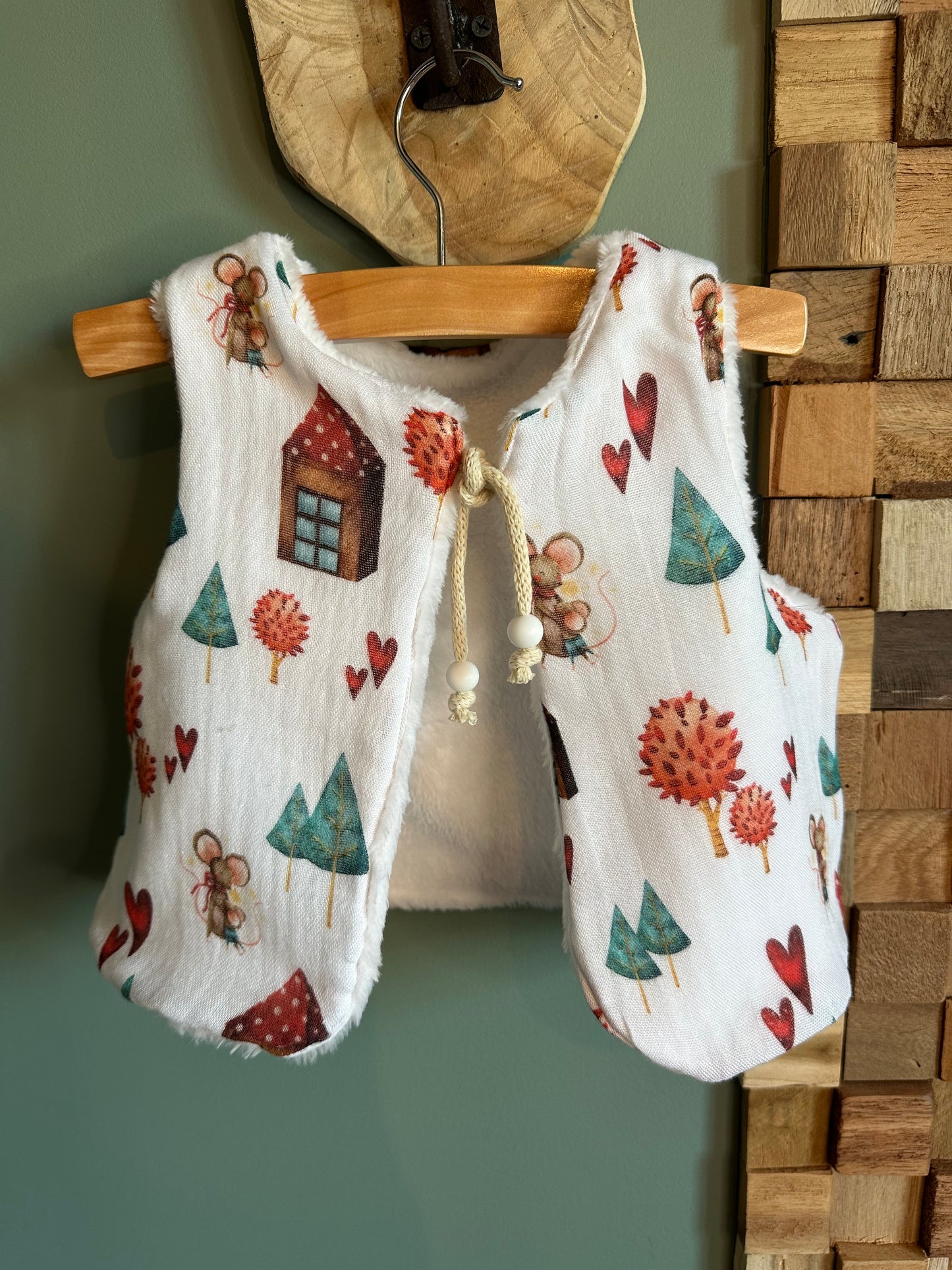 Gilet réversible Souris