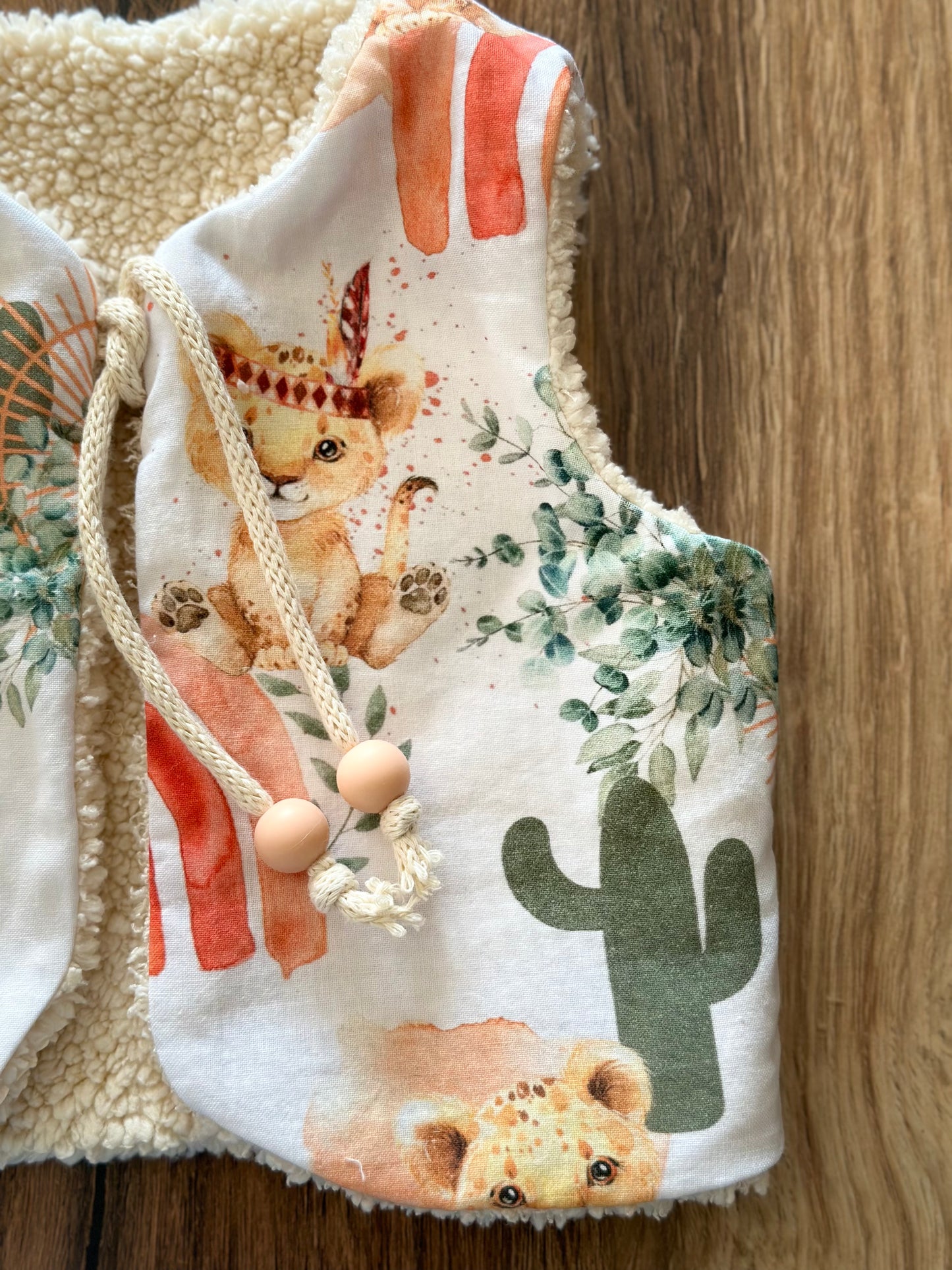 Gilet reversible bambin (personnalisable)
