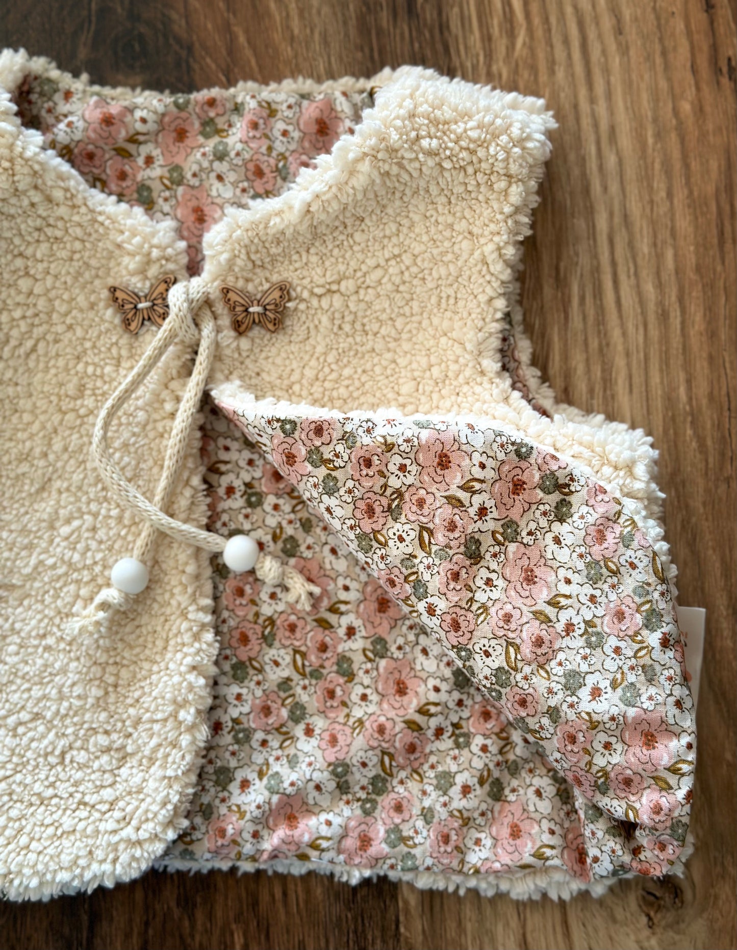 Gilet reversible bambin (personnalisable)