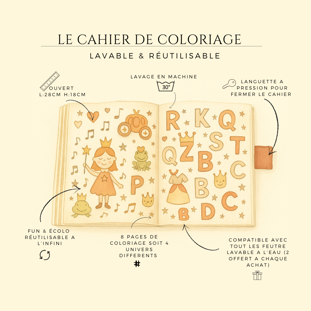 Cahier de coloriage Lumos