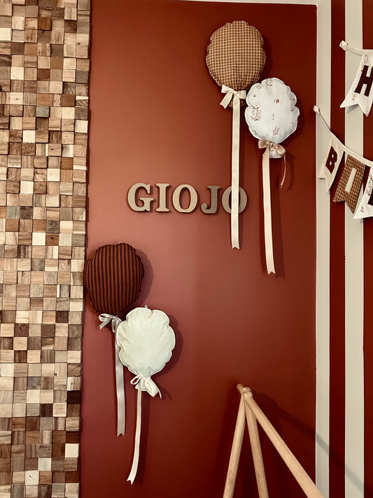 🎈 Lot de 4 ballons décoratifs en tissu – Édition Automne 🍂