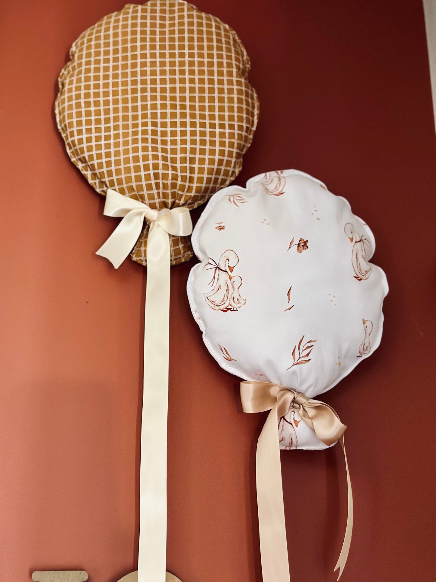 🎈 Lot de 4 ballons décoratifs en tissu – Édition Automne 🍂